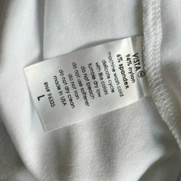 ShopBop Susana Monaco White Maxi Dress With Knot Detail Size Large NWT - Picture 8 of 8